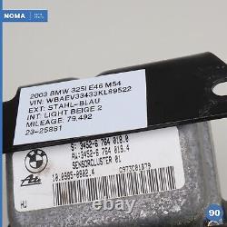02-05 BMW 325i E46 YAW ABS DSC Acceleration Speed Module Sensor 6764018 OEM