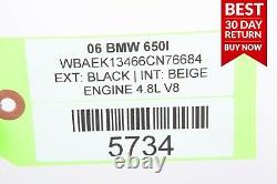 06-10 BMW E63/64 650i ABS ANTI LOCK BRAKE PUMP MODULE 6768550 OEM