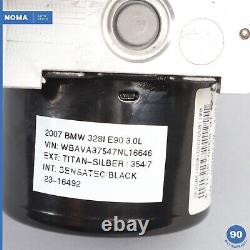 07-13 BMW 328i E90 E91 ABS Anti Lock Brake Pump Control Module 34516776066 OEM