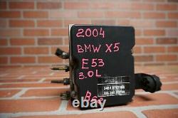 2004-2006 Bmw X5 3.0i E53 Abs Anti Lock Brake Pump Control Module Bracket Oem