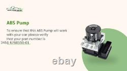 2007-2013 Bmw 335i Abs Pump Control Module RHUKM
