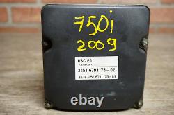 2009 Bmw 750i F01 4.4l V8 Gas Dsc Abs Anti Lock Brake Pump Control Module Oem