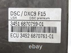 2014-2018 Bmw X5 F15 Anti Lock Brakes Abs Hydraulic Modulator Pump Module Oem