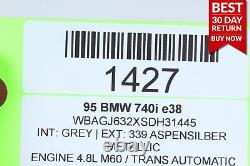 95-01 BMW E38 740i 750i ABS Anti Lock Brake Pump Control Module 0265213010 OEM