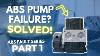 Abs Pump Failure Symptoms How To Test And Fix