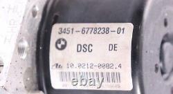 BMW 1 3 Series E87 E90 E91 ABS DSC Module Pump Hydraulic Unit 6778239 6778238