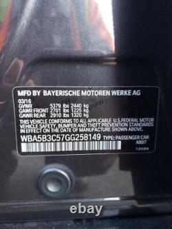 Bmw 5 Series 2016 Abs Pump/modulator 34516876912 4381