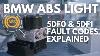 Bmw Abs Light Caused By 5df0 U0026 5df1 Fault