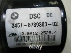 Genuine 2011 BMW E93 325i Convertible 2D 10-2014 ABS MODULE 3451 6789303-02 DE