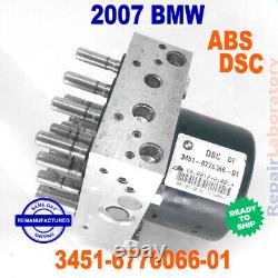 REBUILT? 07 BMW 323, 328, 335 ABS DSC hydraulic unit 3451-6776066-01