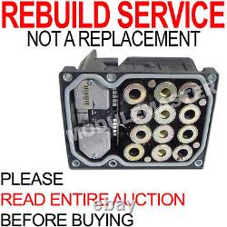 Rebuild Repair for Bosch 5.7 57 ABS EBCM BMW Audi VW DSC or No DSC